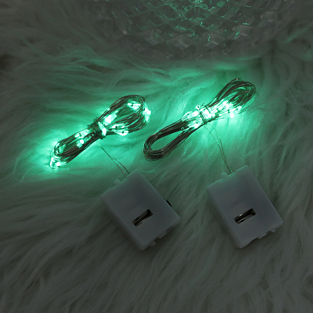 Cadena de luz LED de alambre de cobre Bouquet decoración atmósfera Barra de luz de color pequeña cadena de luz puesto luminoso línea de luz grande al por mayor