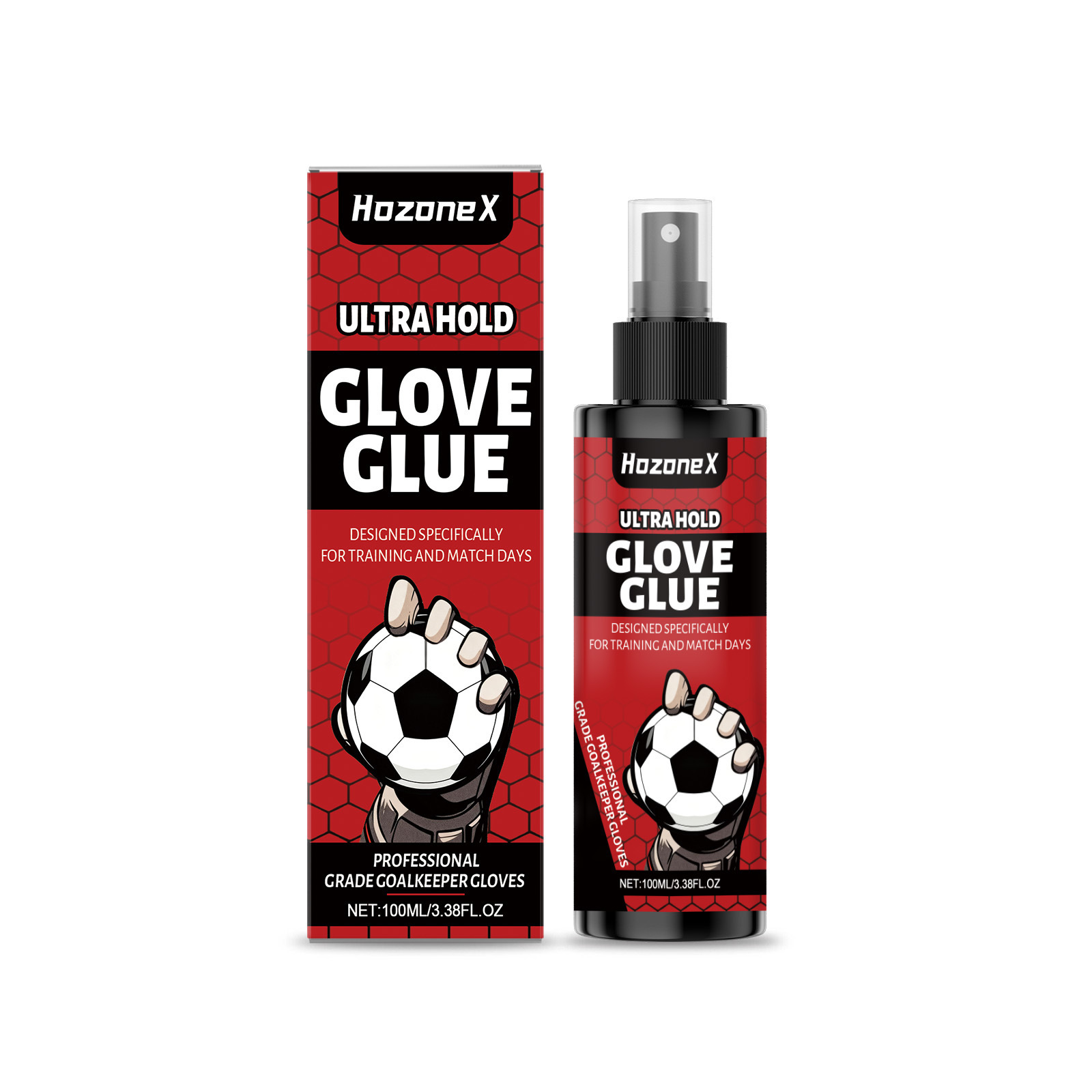 Guantes HOZONEX con spray antideslizante para mejorar la sensación de agarre y resistir el deslizamiento en días lluviosos.