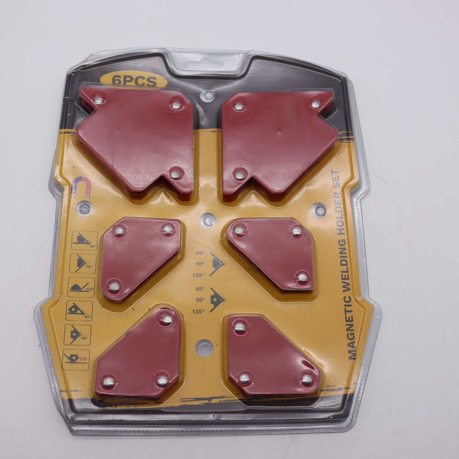 强磁焊接定位器 电焊辅助支架 磁性吸铁 直角磁铁 斜角多角度吸铁