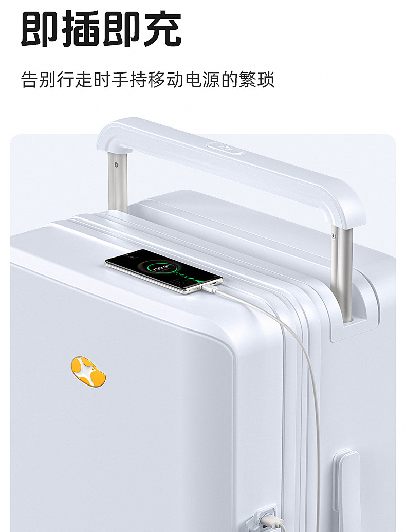 Vali kéo 20 inch chống nước bánh xe đa hướng dung tích 53L — 53L Công suất khổng lồ gói màu đen chi tiết 14