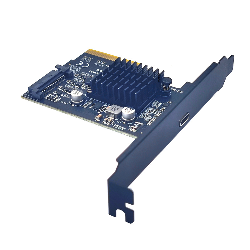 USB3.2��չ��GEN2x2 20Gbps PCI-E 4Xת��TYPE-C��˶ASM3242оƬ