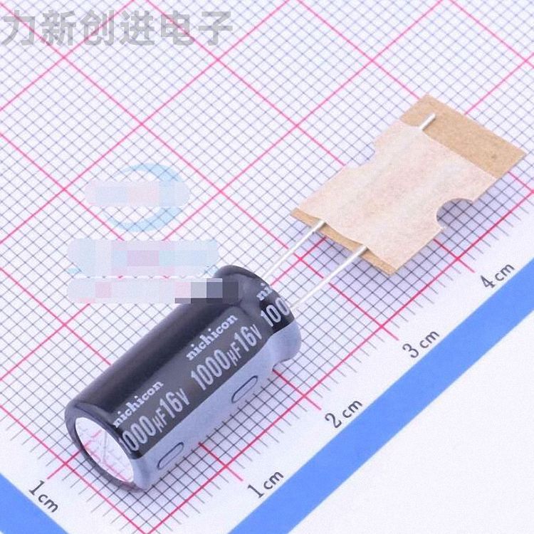 UHD1C102MPD1TD描述1000uF 16V电解电容器