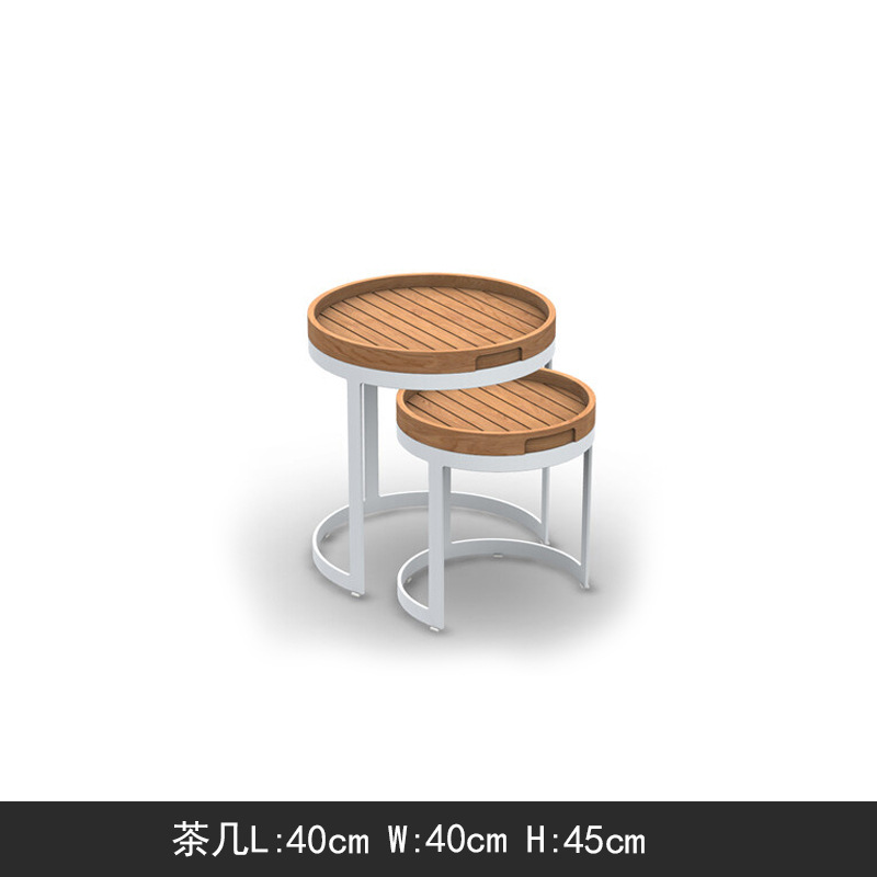 Mesa de café de teca