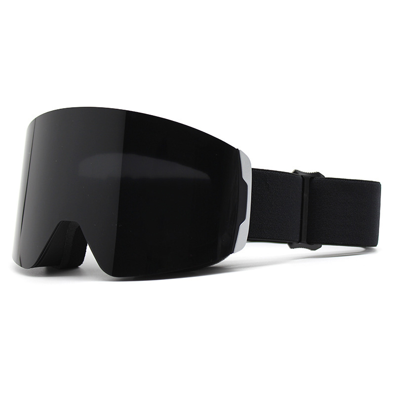 Outdoor sports magnetic double-layer ski anti fog can be blocked, myopia snow goggles, etc_voghion.com
