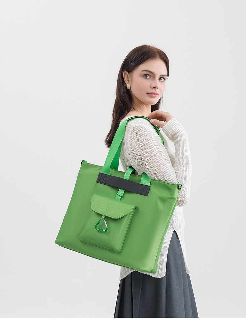 Women's Tote Bag Crossbody Solid Colour Versatile Trendy Casual Handbag_voghion.com