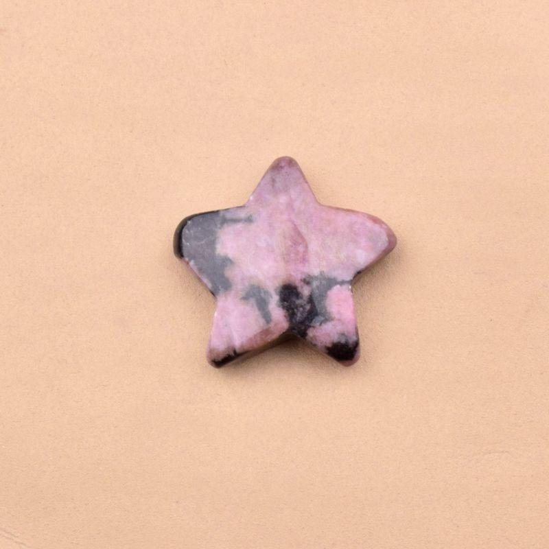 跨境热销3cm天然石五角星水晶半宝石星星diy饰品配件摆件亚马逊|undefined
