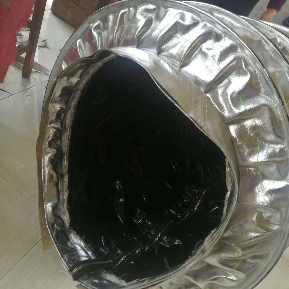 铝箔伸缩风管、空调保温伸缩风管阻燃通风口伸缩软连接厂家批发