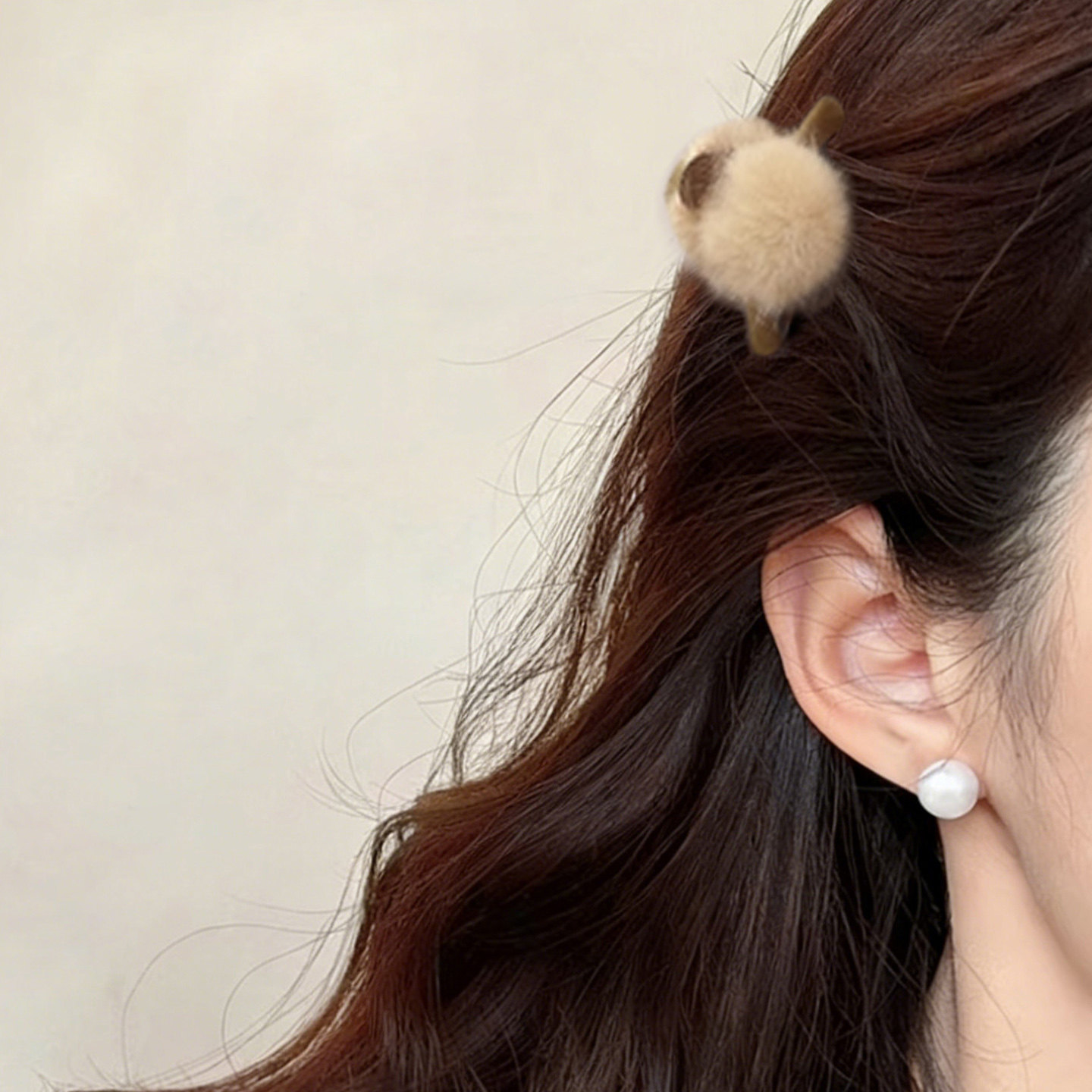 2 #   Brown fur ball small gripper