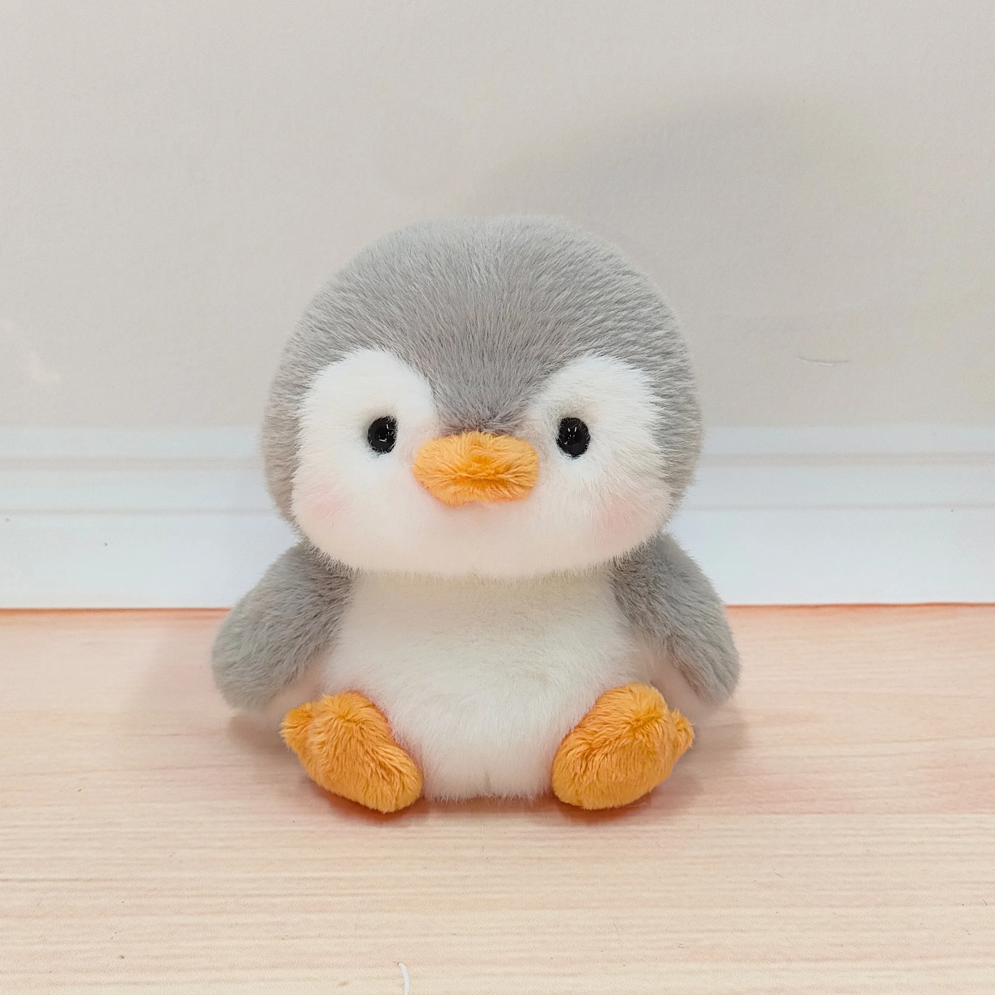 Descomprima la bolsa de frijoles del tesoro en la palma de la mano, muñeca pequeña, mesa con panda, peluche, muñeca de mapache suave, juguete para niños