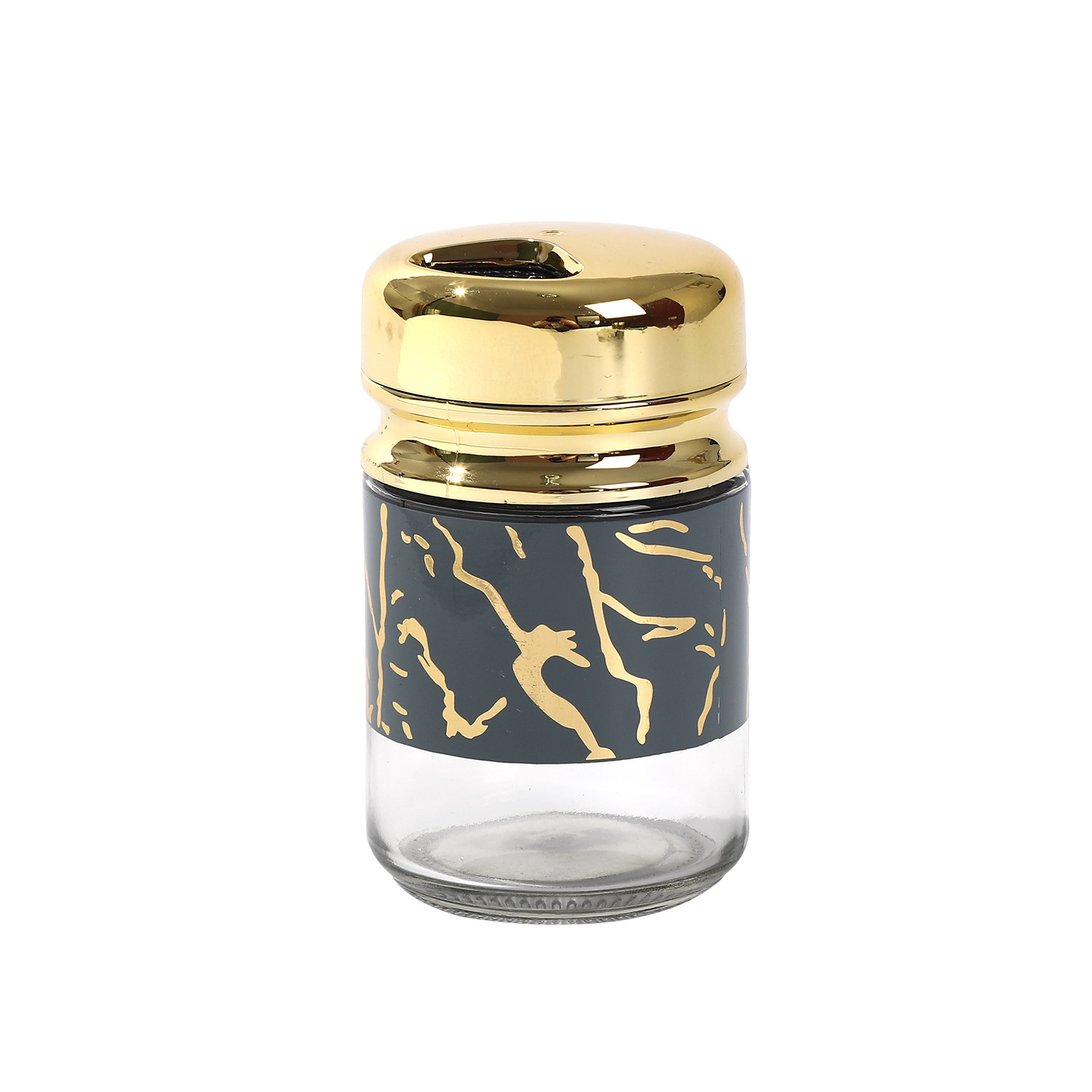 Frutas taza de taza de almacenamiento para utensilios de cocina sal MSG condimento para el hogar botella de condimento creativa de lujo al por mayor