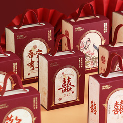 砂糖箱結婚喜糖箱2025新型喜糖箱高級感結婚式婚約包装袋キャンディー礼箱