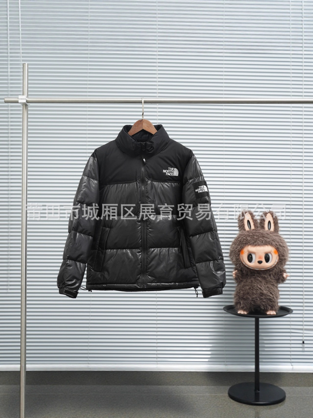 Beijiao2026 otoño y invierno nuevos productos Beijiao1996 cara brillante gran chaqueta de plumón a cuadros temperamento de pan cálido