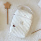 South Korea Ins Mommy Bag Outgoing Portable Baby Car Hanging Bag Multi-functional Embroidery Portable Baby Bag Baby Bag Gadget