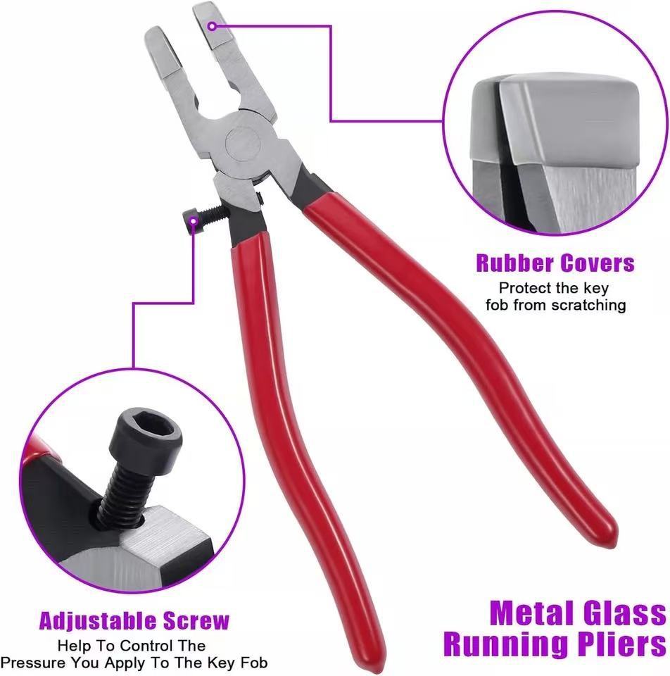 Alicates de corte de azulejos de vidrio de mosaico, alicates de azulejos, cortadores de azulejos manuales.