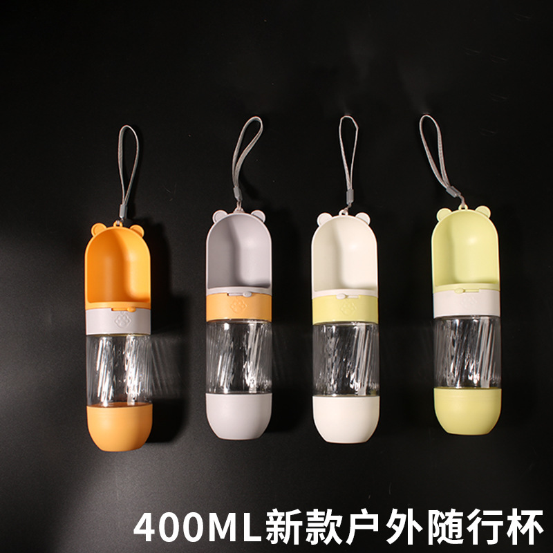 Taza de agua para mascotas, botella de agua para conejo, perro, gato, taza de agua potable, alimentador de agua, tipo de suspensión automática para perros