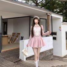 2025在逃公主蓬蓬裙子女秋冬气质名媛高端生日party小礼裙连衣裙