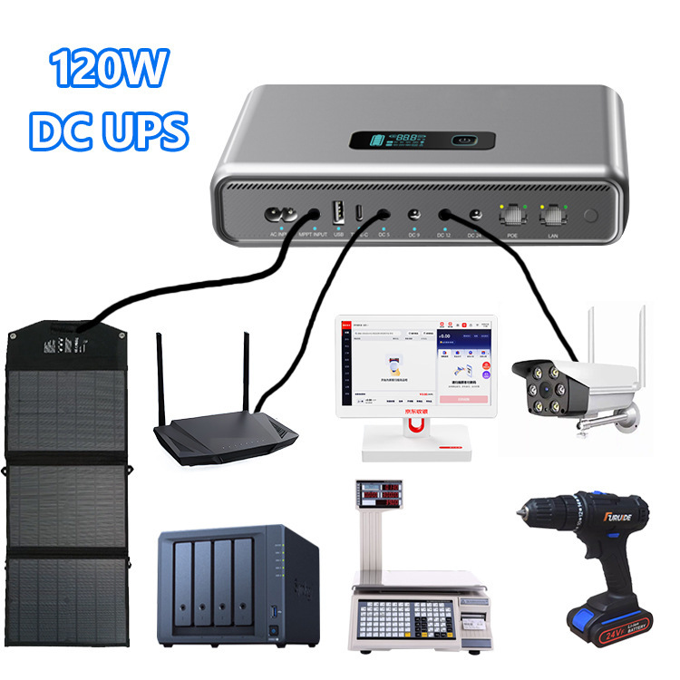 Mini Ups for Wifi Router for Routers and Modems Dc120W Pd Poe Mini Ups for Wifi Router for Routers and Modems Dc120W Pd Poe