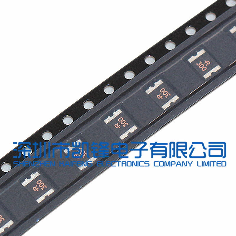 RF72-030台湾聚鼎贴片保险丝 自恢复72V 1812 0.3A 300MA 400元1K