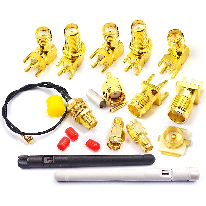 SMA/UFL/IPEX/IPX接头天线座子SMA-KE母座插座RF射频连接器母公头