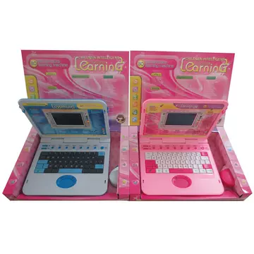 Children's foreign trade intelligence development early education toys laptop clamshell mouse LCD display English learning machine - ShopShipShake