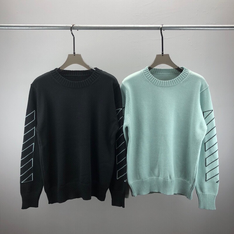 Fashion European long-sleeved sweater arrow jacquard pattern men's and women's cross-border European fashion sweater Fashion European long-sleeved sweater arrow jacquard pattern men's and women's cross-border European fashion sweater