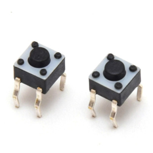 Tc-00104 Thermometer Switch Control Switch with Light Touch Switch 6*6 Button Switch