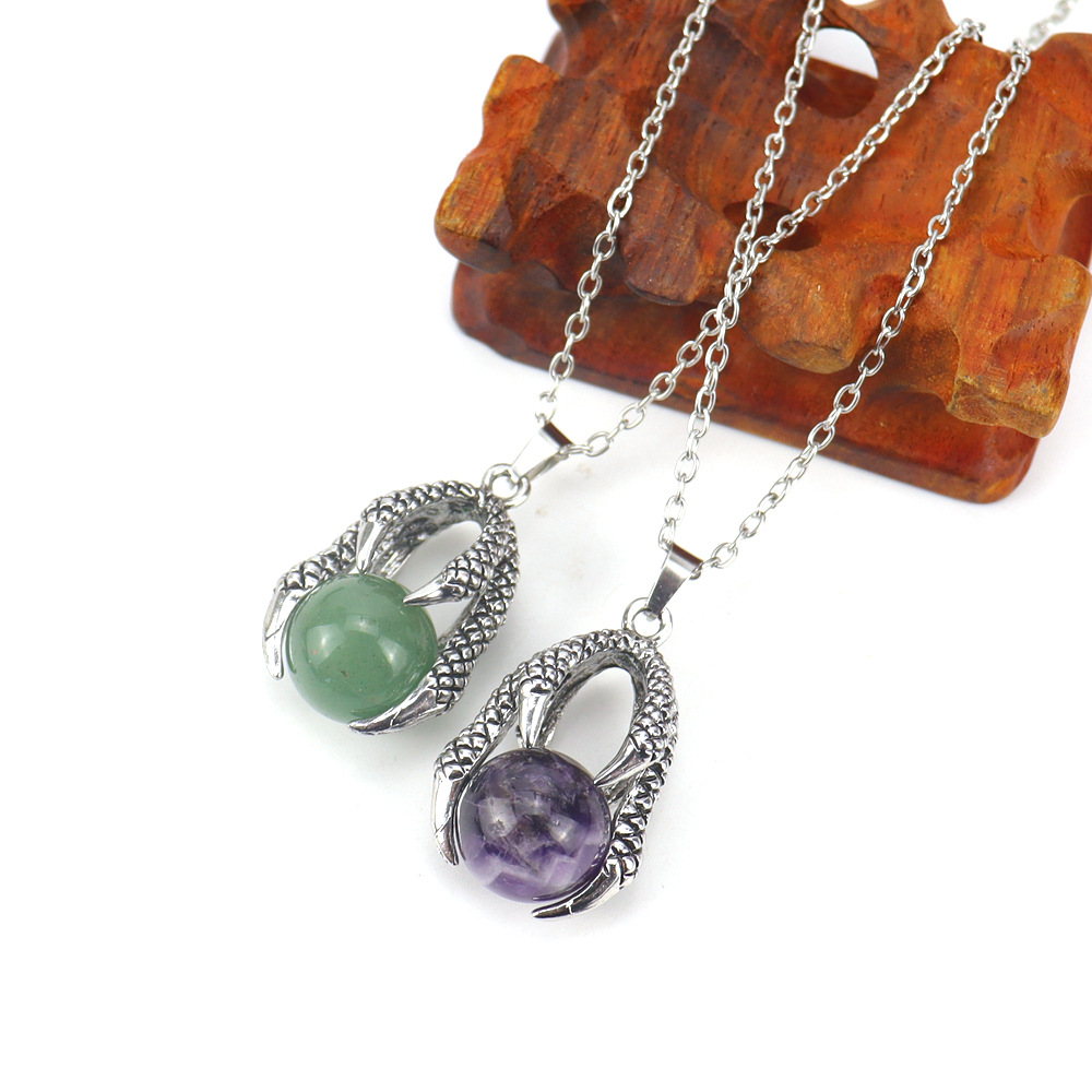 Simple Style Geometric Crystal Handmade Pendant Necklace 1 Piece