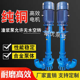 YZ液下渣浆泵高铬合金抽沙泵80YZ50-20立式泥浆泵耐腐蚀渣浆泵
