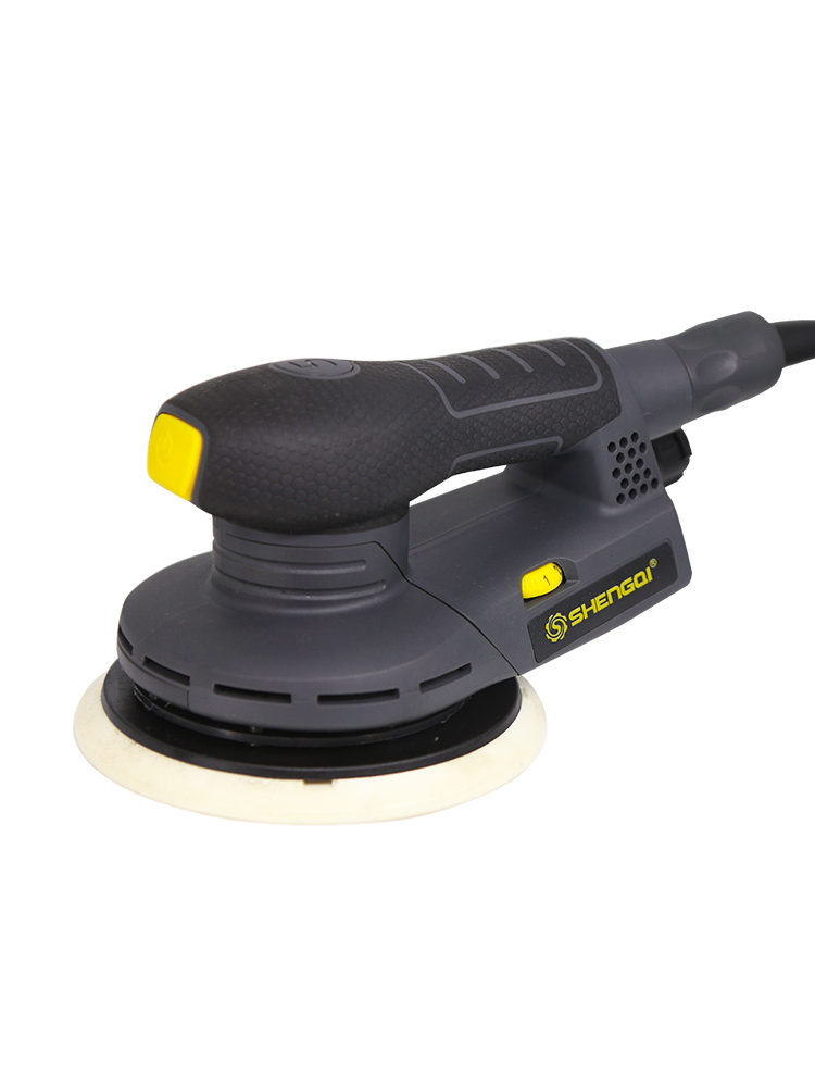 Kt molinillo seco amoladora eléctrica sin polvo cabezal de molienda en seco para pintura de coche masilla molida papel de lija gris molienda sin escobillas pulido