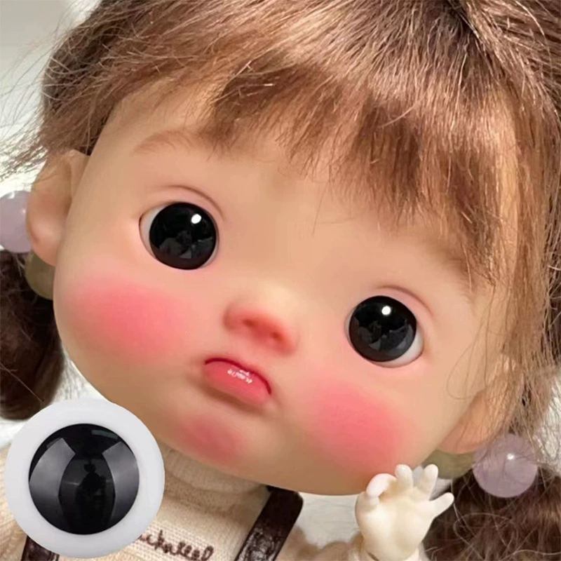 Подвижные черные бусины, 10 мм, 8 мм, 6 мм