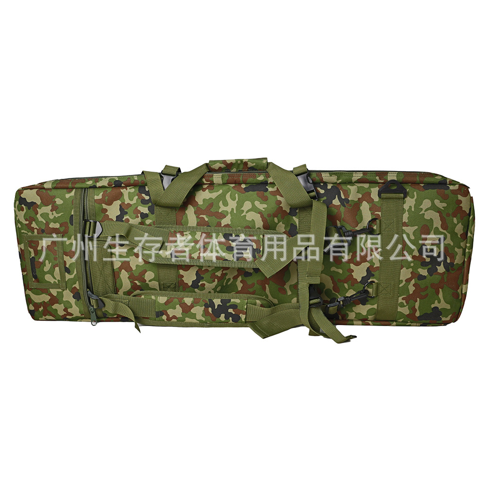 Gran capacidad M4 paquete de armas 85cm camping al aire libre camuflaje Oxford tela CS juguete paquete de armas militares fanáticos paquete táctico