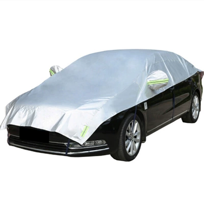 Car snow shield, half cover, thickened Oxford cloth