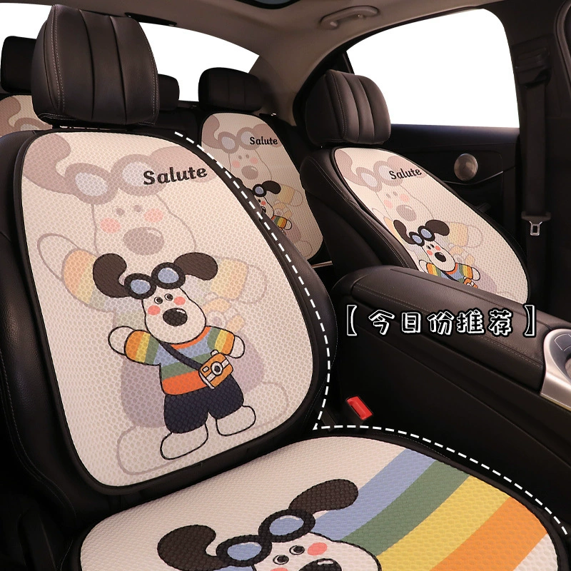 Saint-Tailon F002 голова собака мультфильм автомобильная подушка квадратная подушка на спине три человека длинная головная подушка