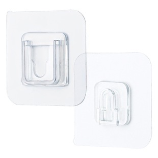 Hook Punch-free Multi-function Seat Wall-mounted Router Storage Rack Patch Patch Retainer Non-marking Sub-female Buckle