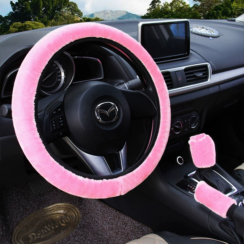 Новый бескольцевый резиновый чехол рулевого диска ручной тормозной набор из трех частей AliExpress плюшевый чехол для трансграничной электронной коммерции Amazon