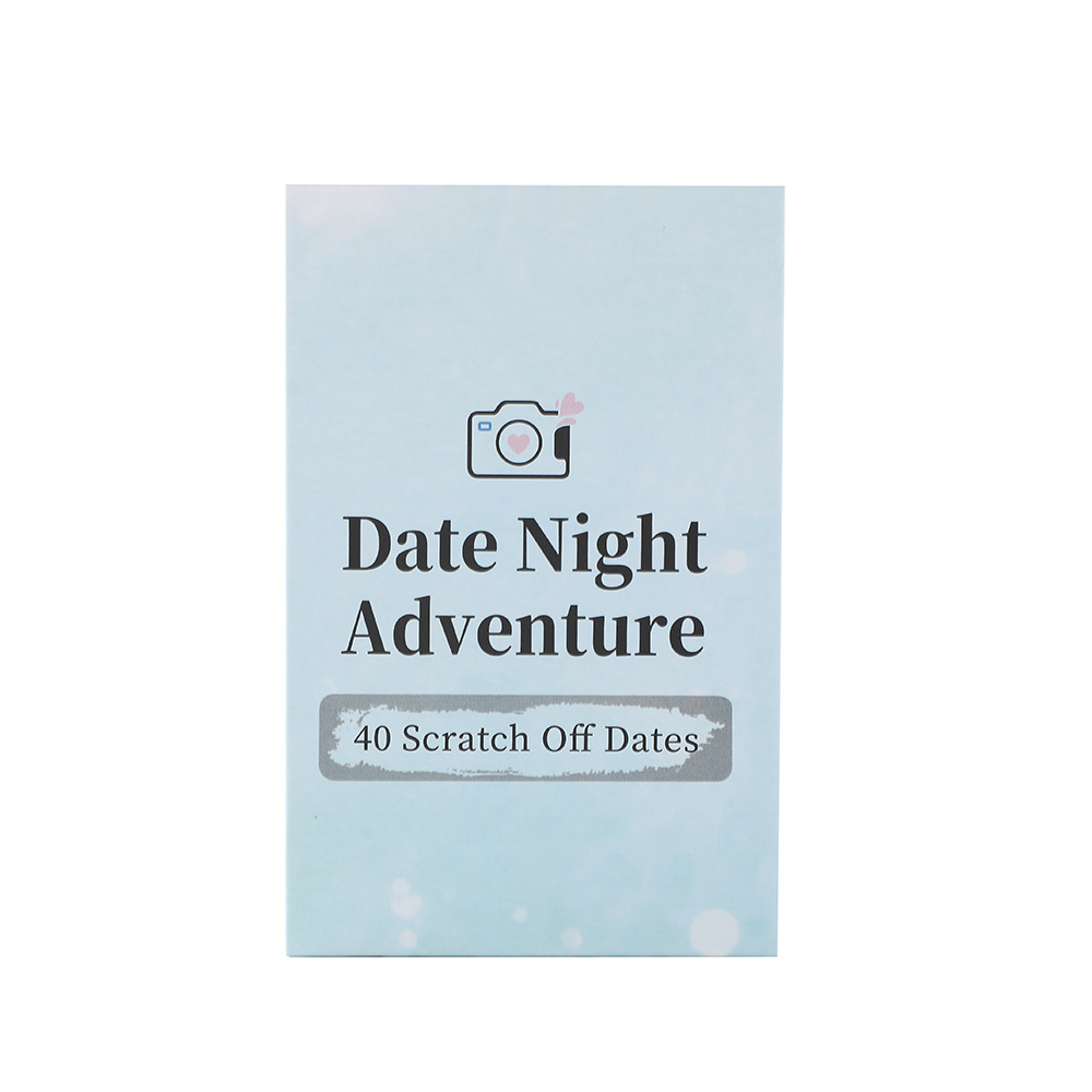 Cross-Border Date Night Adventure Scratch-Off Card Game For Couples' Intimate Fun_voghion.com