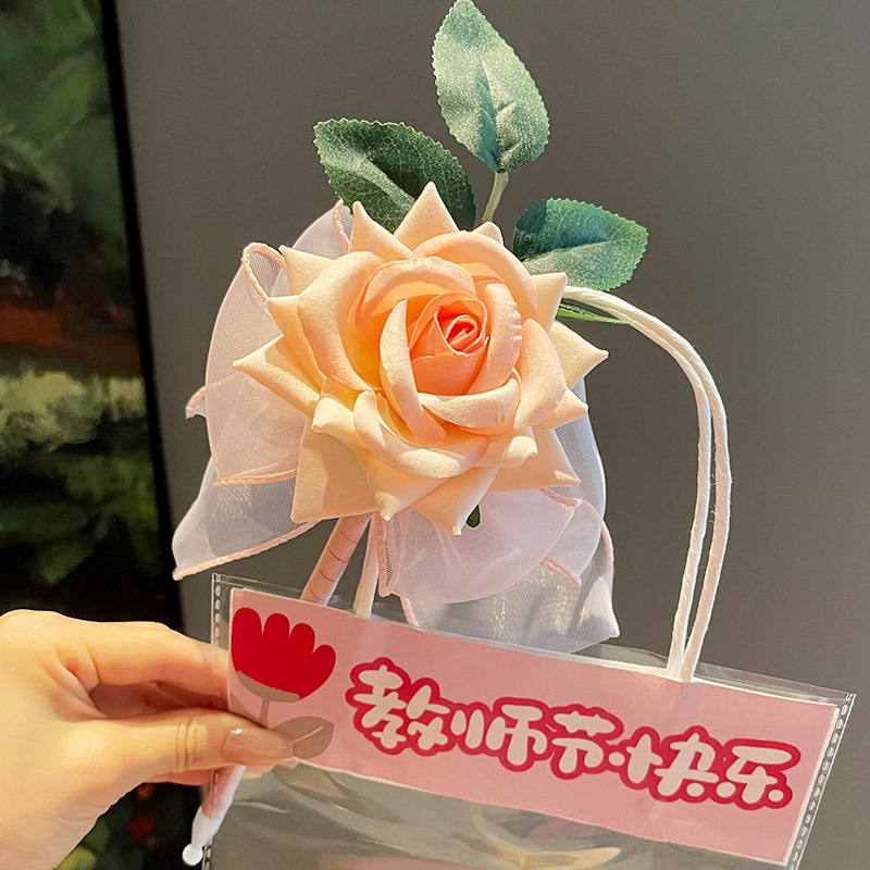 开学幼儿园教师节感恩送老师花笔小礼物永生花束笔礼品精致实用|undefined