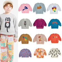 2023 New Children's Clothing Baby Boys Sweatshirts Long Slee