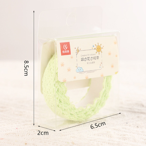 Manufacturer hot selling fabric lace cotton double-sided tape photo frame photo wall ornaments decoration DIY handmade