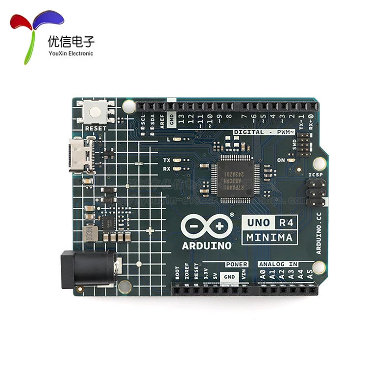 Оригинальный Arduino Uno R4 Minima ABX00080 Renesas RA4M1 Development Module