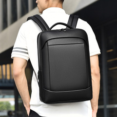 高级感男士商务双肩包新款简约成熟双肩电脑包大容量USB双肩背包