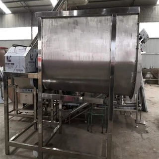 自动食品粉末搅拌机 卧式干粉蛋白粉混合搅拌机 小型面粉搅拌机