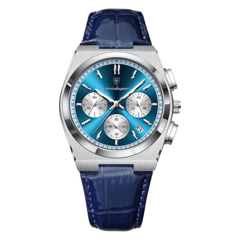 Nuevo reloj multifuncional para hombre de la marca suiza, cinturón, reloj de cuarzo ultrafino, transmisión en vivo, estilo explosivo de comercio exterior, entrega de una pieza