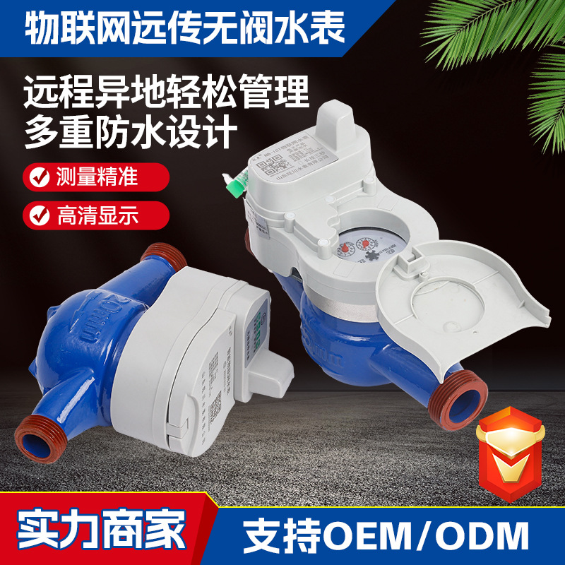 厂家批发NB-IOT/4G物联网无线远传水表出租房写字楼手机远程抄表