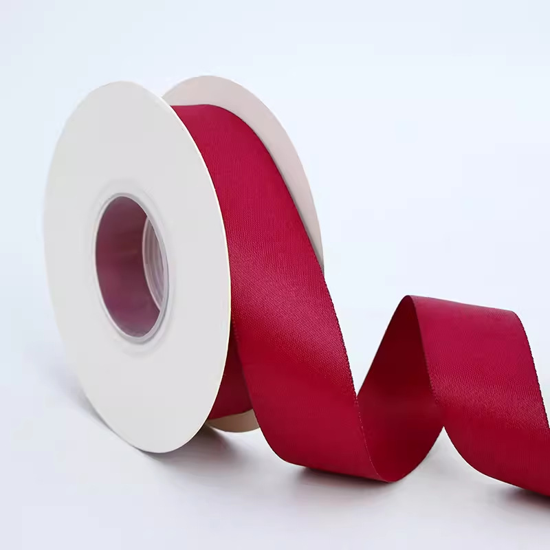 Nueva cinta de algodón de poliéster caja de pastel de cumpleaños regalo de flores arco tocado de regalo hecho a mano ramo de regalo cinta cinta