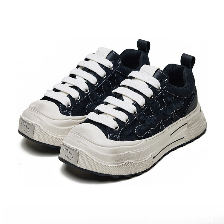 [Celebrity Same Style] Ensemble Series Wear-Resistant Thick-Soled Canvas Shoes for Men and Women Trendy Little Dirty Shoes