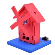 科技小制作电动风车屋DIY小发明科教益智类玩具小学生手工材料包