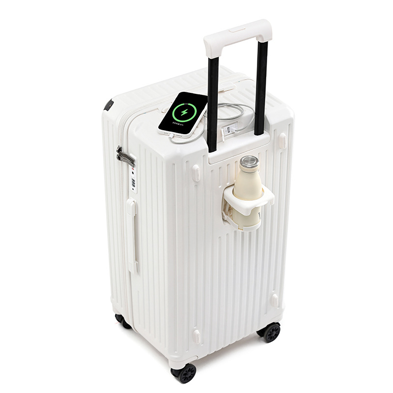 [Seleccionado cuidadosamente] Maleta de alto valor Maleta multifuncional de gran capacidad Maleta con ruedas de freno amortiguador Caja de contraseña