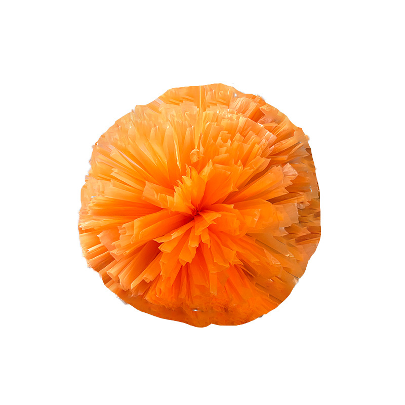 Juegos de bolas de flores, accesorios, porristas, bolas de flores brillantes, accesorios de alegría para fiestas navideñas, flores con manivela, porristas, bolas de flores