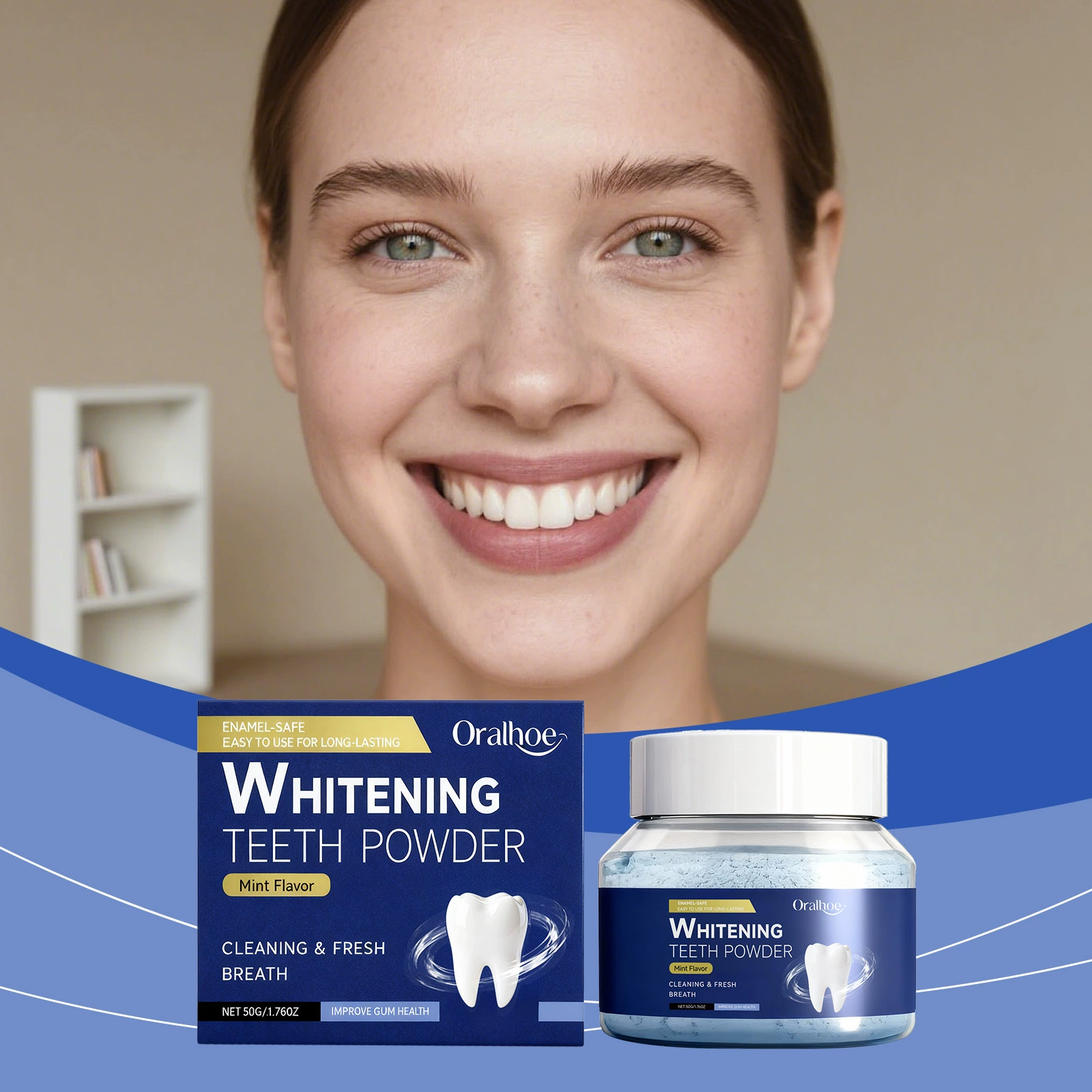 Шампунь HOEGOA 3-в-1 для питания волос, очищения и питания кожи головы, увлажнения и придания гладкости волосам